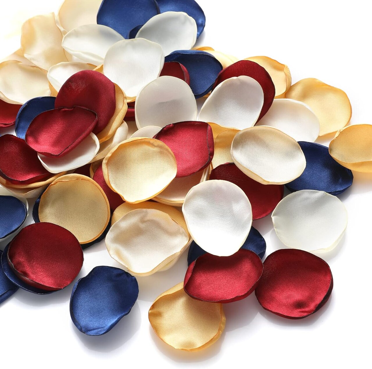 400PCS Silk Rose Petals Navy Blue Burgundy Wedding Supplies Flower Girl Basket Table Aisle Runner Party Dinner Bridal Shower Decoration